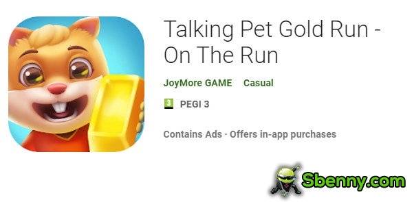  Talking Pet Gold Run - On The Run