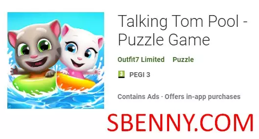 talking tom pool puzzle game