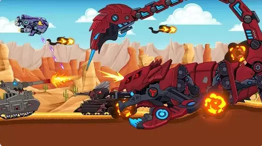 Gameplay screenshot from tank combat war battle for Android