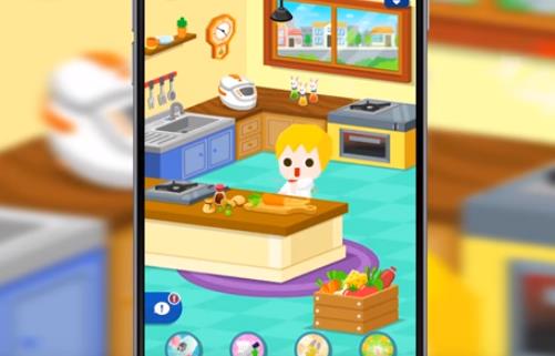 Gameplay screenshot from tap chef fabulous gourmet tasty dish for Android