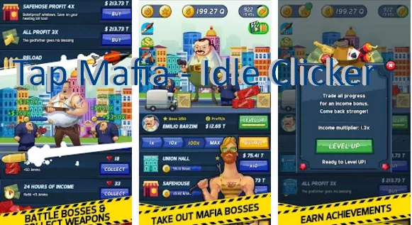 tap mafia idle clicker