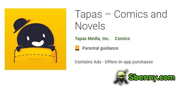 tapas comics and novels