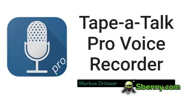  Tape-a-Talk Pro Voice Recorder APK