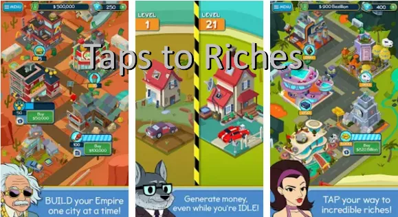 taps to riches