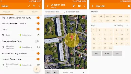 Gameplay screenshot from tasker for Android