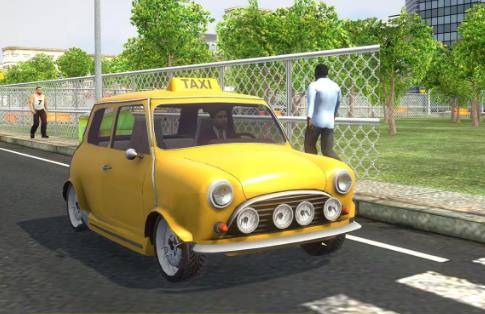 Gameplay screenshot from taxi simulator 2018 for Android