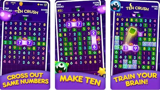 Gameplay screenshot from ten crush for Android
