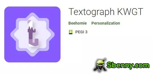 textograph kwgt