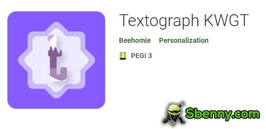textograph kwgt