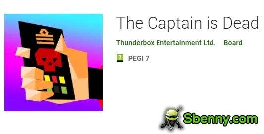 the captain is dead