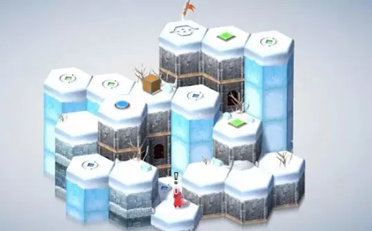 Gameplay screenshot from the climb ice giant adventure for Android