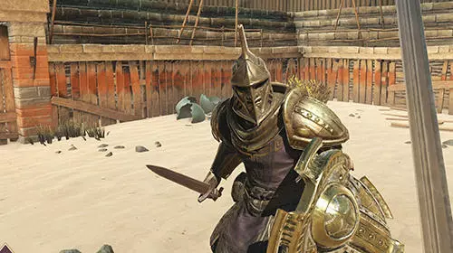 Gameplay screenshot from the elder scrolls blades for Android