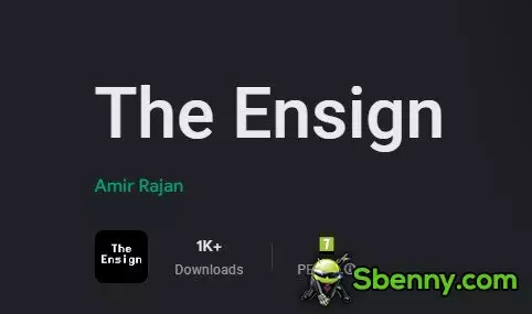 the ensign