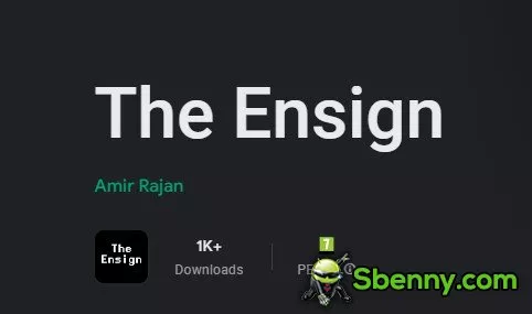 the ensign
