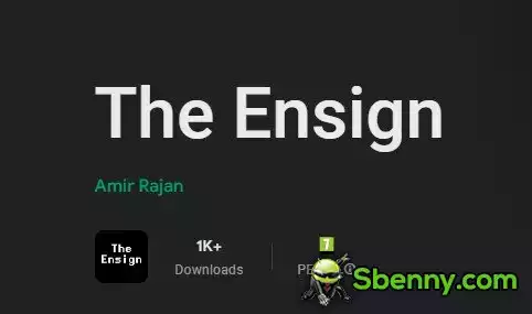 the ensign