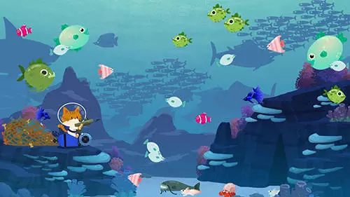 Gameplay screenshot from the fishercat for Android