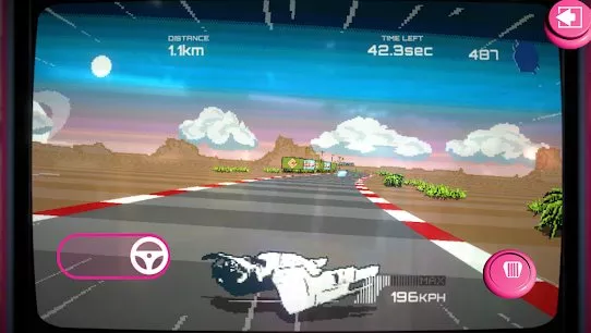 Gameplay screenshot from the pocket arcade for Android