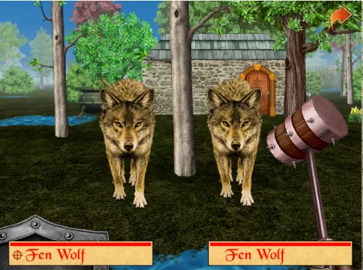 Gameplay screenshot from the quest celtic rift for Android