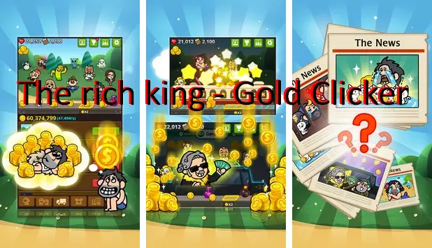 the rich king gold clicker