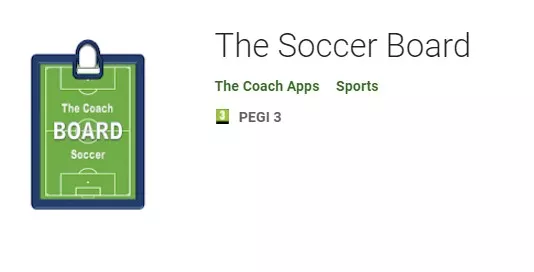 the soccer board