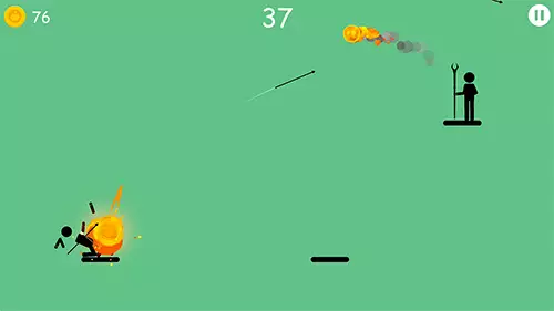 Gameplay screenshot from the spearman for Android