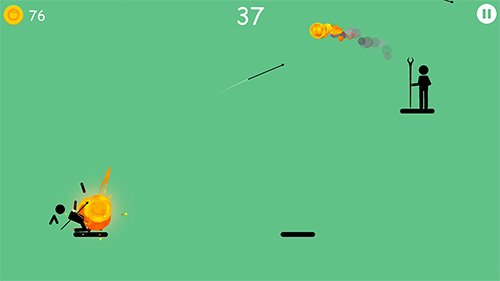 Gameplay screenshot from the spearman for Android