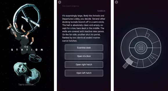 Gameplay screenshot from the station for Android