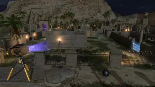 Gameplay screenshot from the talos principle for Android