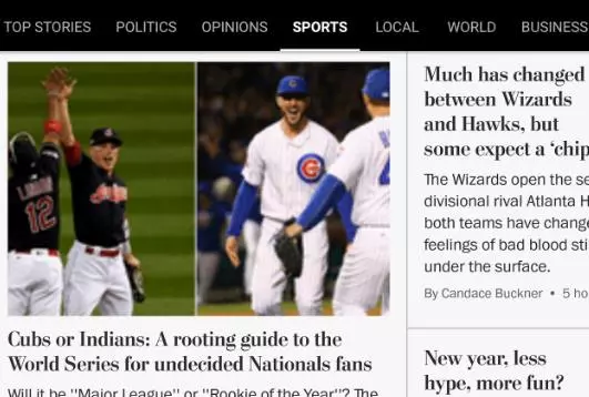 Gameplay screenshot from the washington post classic for Android