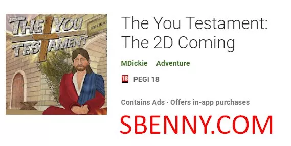  The You Testament: The 2D Coming