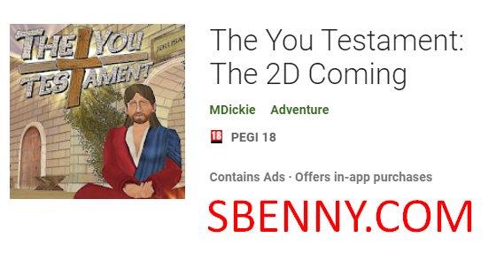  The You Testament: The 2D Coming