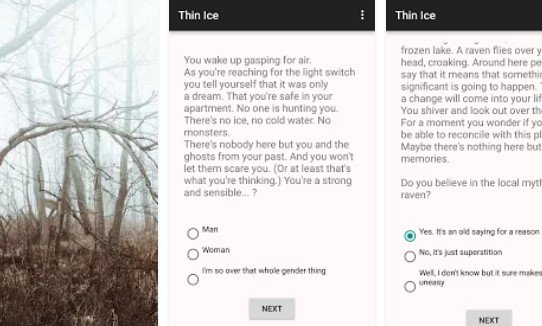Gameplay screenshot from thin ice for Android