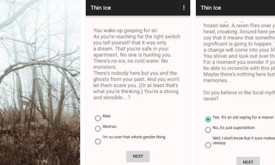 Gameplay screenshot from thin ice for Android