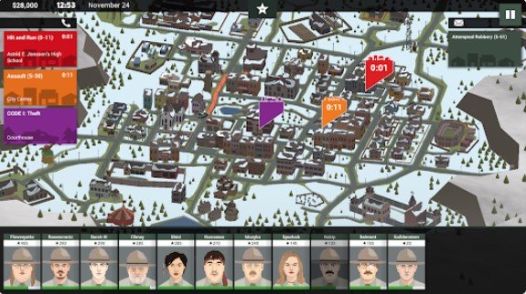 Gameplay screenshot from this is the police2 for Android