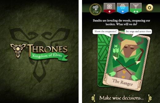 thrones kingdom of elves medieval game