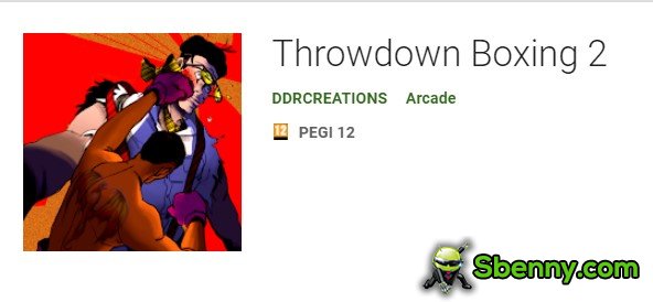 Gameplay screenshot from throwdown boxing for Android