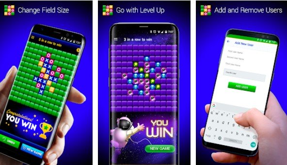 Gameplay screenshot from tic tac toe jumbo pro for Android