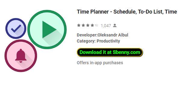  Time Planner - Schedule, To-Do List, Time Tracker