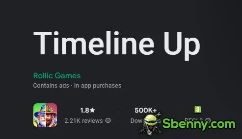 timeline up