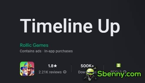 timeline up