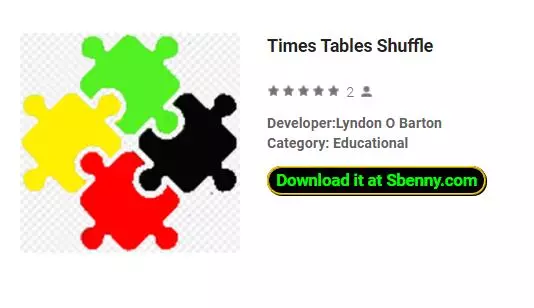 times tables shuffle