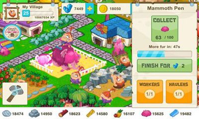 Gameplay screenshot from Tiny Village for Android