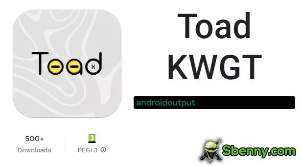  Toad KWGT APK