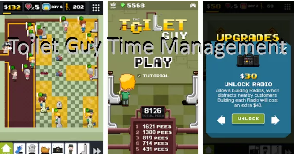 toilet guy time management