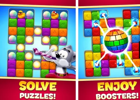 Gameplay screenshot from toon blast for Android