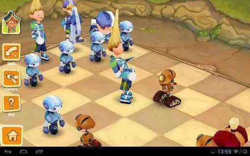 Gameplay screenshot of Тoon Clash Chess MOD APK on Android