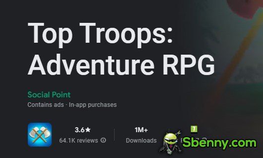 top troops adventure rpg