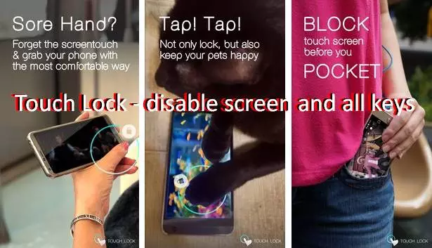  Touch Lock - disable screen and all keys