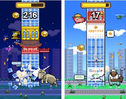 Gameplay screenshot from tower boxing for Android