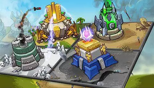 Gameplay screenshot from tower defense kingdom wars for Android